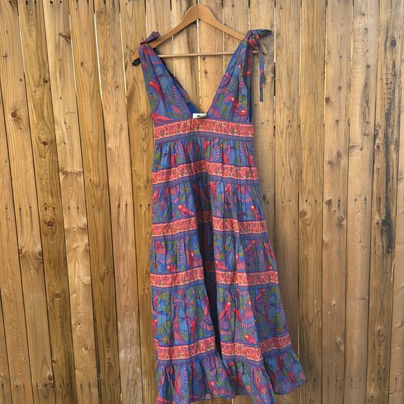 FARM Rio Colorful Patterned Midi Dress - Picture 6 of 10